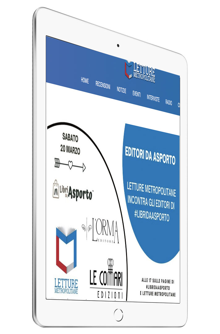 Letture metropolitane e Libri da Asporto incontrano Le Commari Edizioni e L'Orma editore
