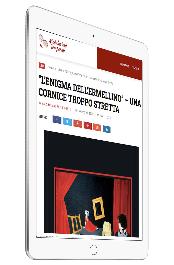 Modulazioni temporali recensisce L'enigma dell'ermellino