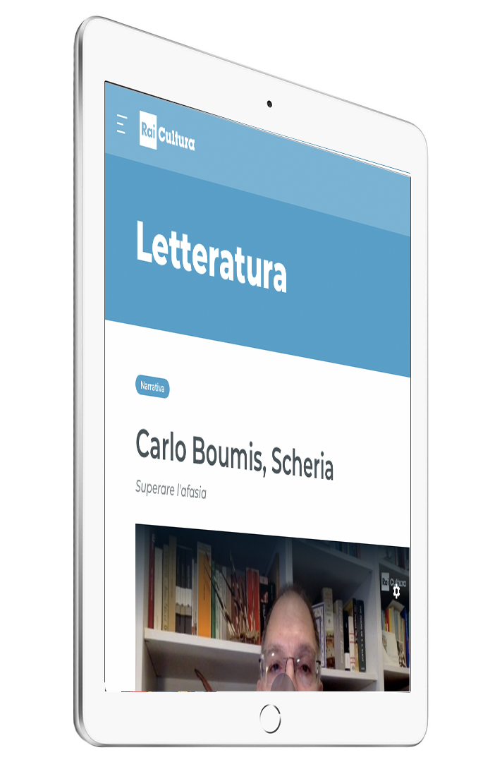 Rai Cultura intervista Carlo Boumis in occasione dell'uscita del suo primo romanzo